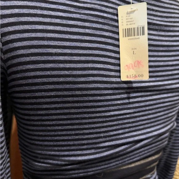 Anthropology soft Large Blue Ruched NWT Baily 44 Bodycon Dress stretchy - Picture 5 of 14